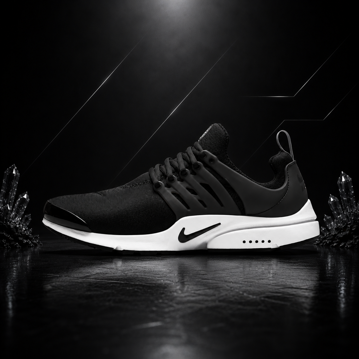 N-Key Shoes Black/White