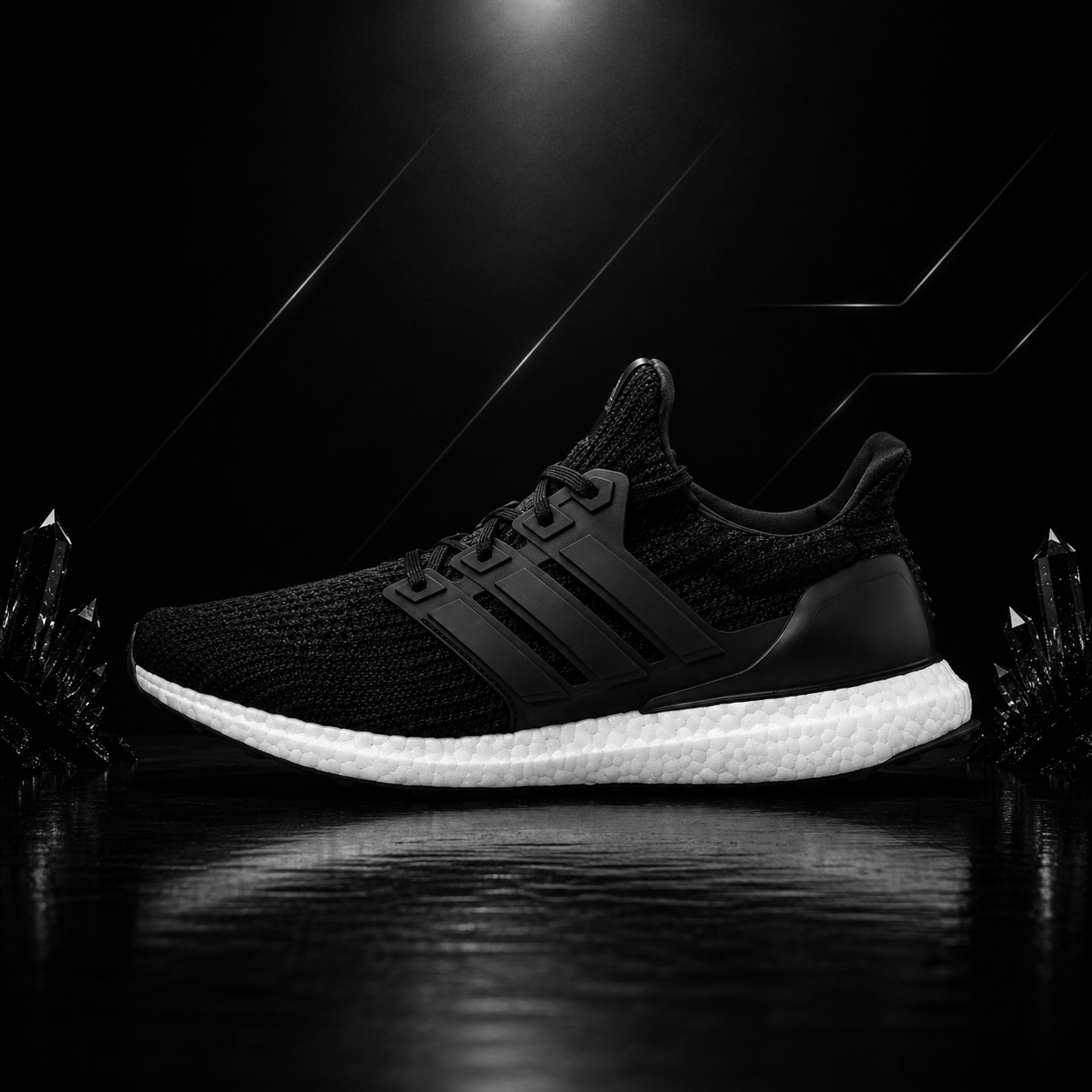 A-Boost Black Shoes