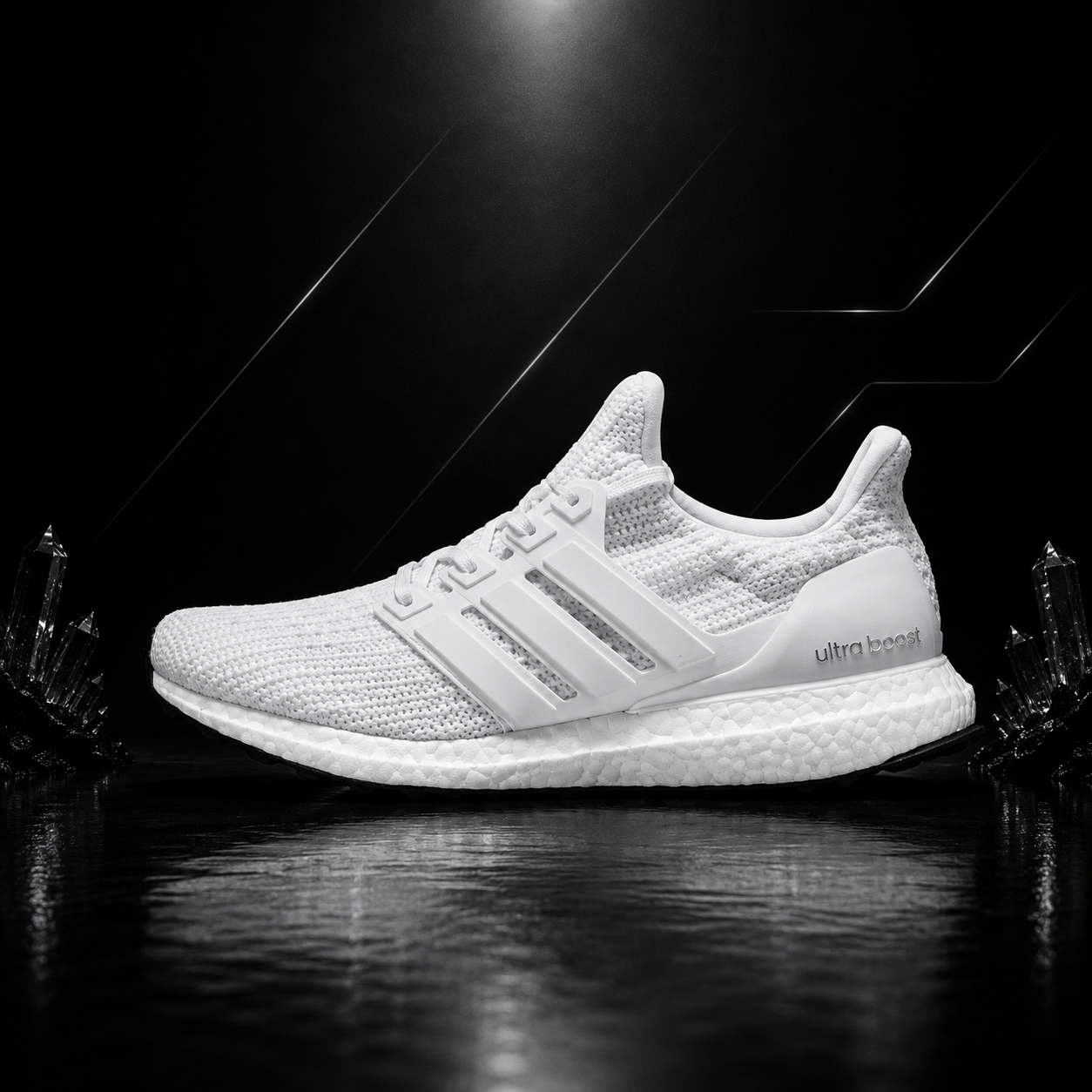 A-Boost White Shoes
