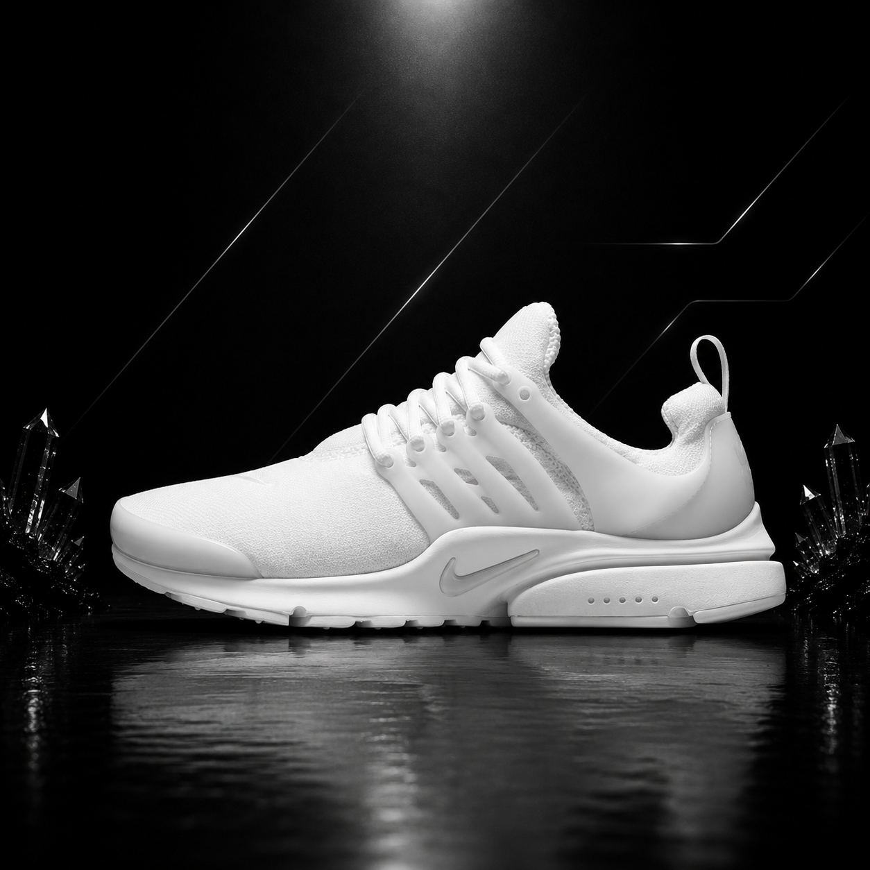 A-Boost All White Shoes