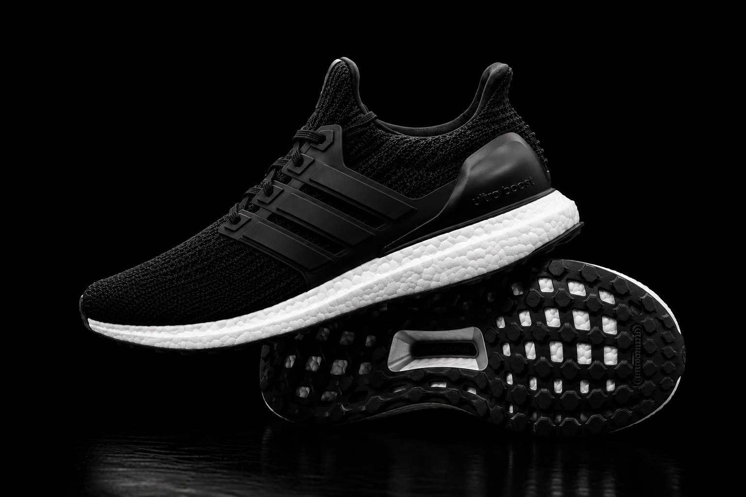 A-Boost Black/WhiteShoes