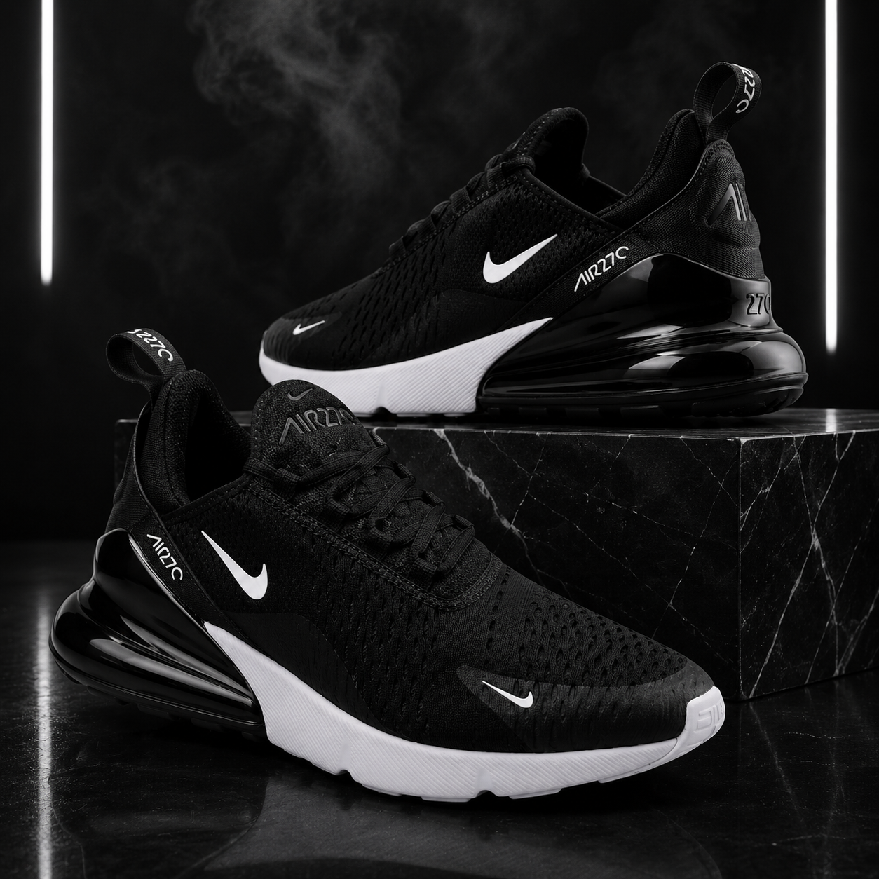 N-Key Air Shoes Black/White