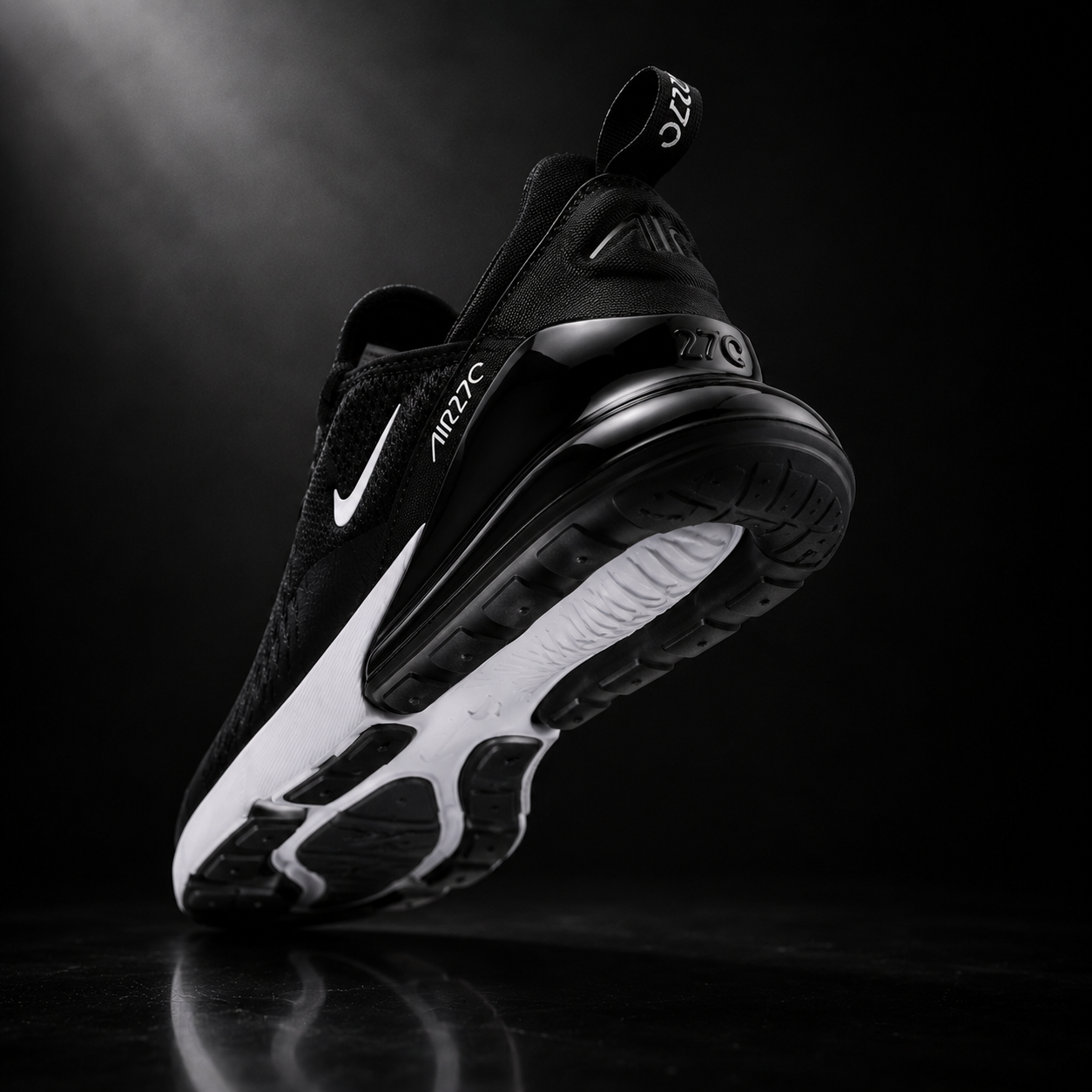 N-Key Air Shoes Black/White