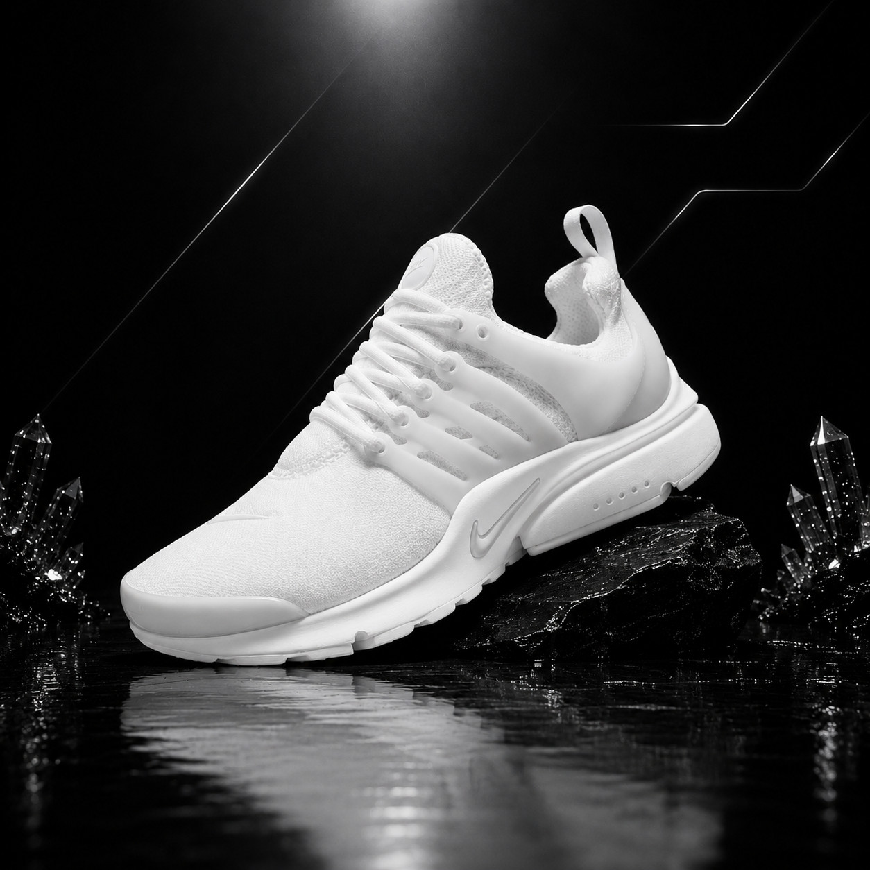 N-Key Shoes Black/White