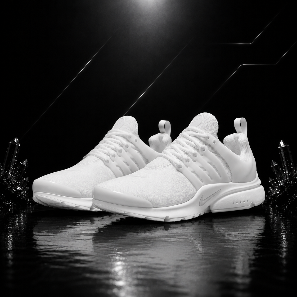 N-Key Shoes Black/White