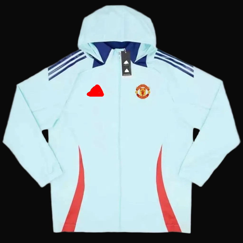 Manchester United Blue Windbreaker