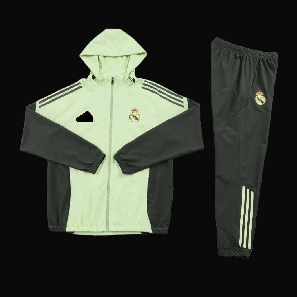 Real Madrid Light Green Tracksuit