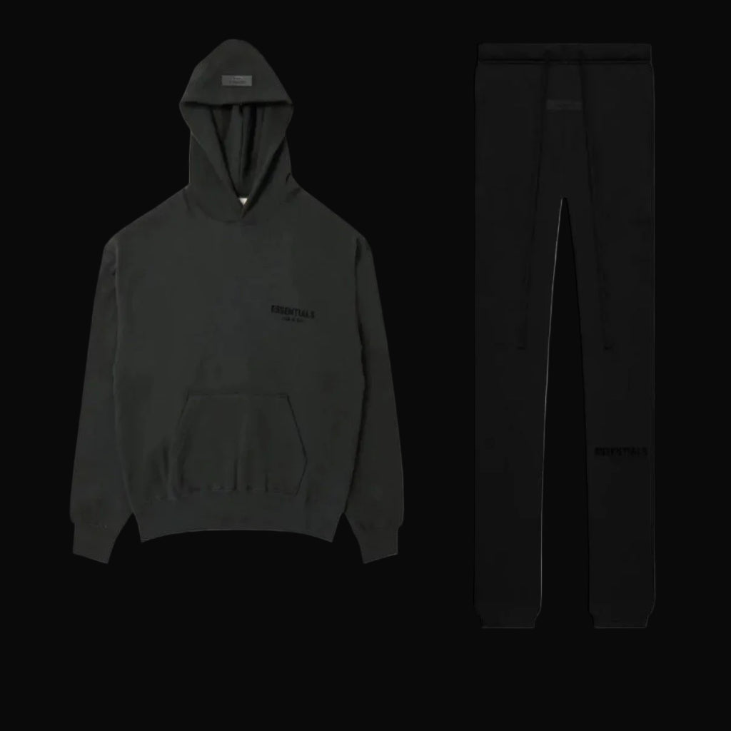 S-ssentiels Black Hoodie + Jogger